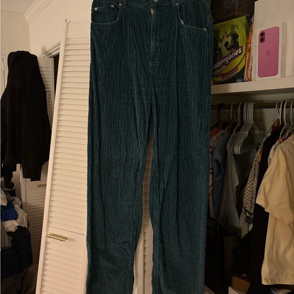 BDG Blue Straight Leg Jeans